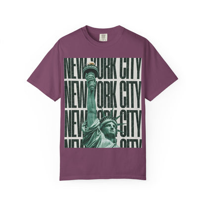 New York City Statue of Liberty Graphic T-Shirt — Retro Urban Travel Tee