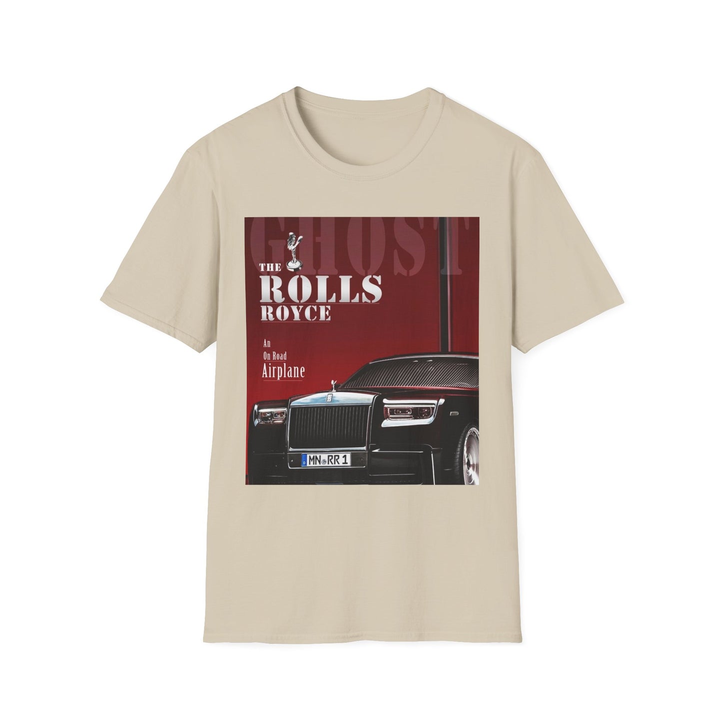 Luxury Car Graphic T-Shirt - Rolls Royce Design