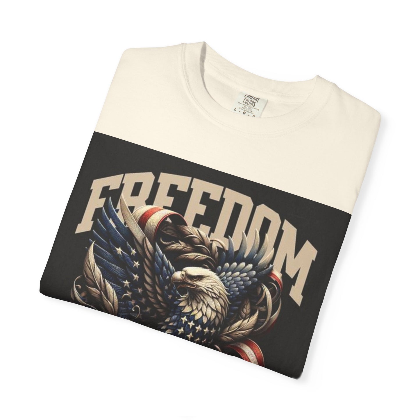 Patriotic Eagle T-Shirt, Freedom Apparel, American Pride Tee, Fourth of July Gift, Vintage Style Shirt
