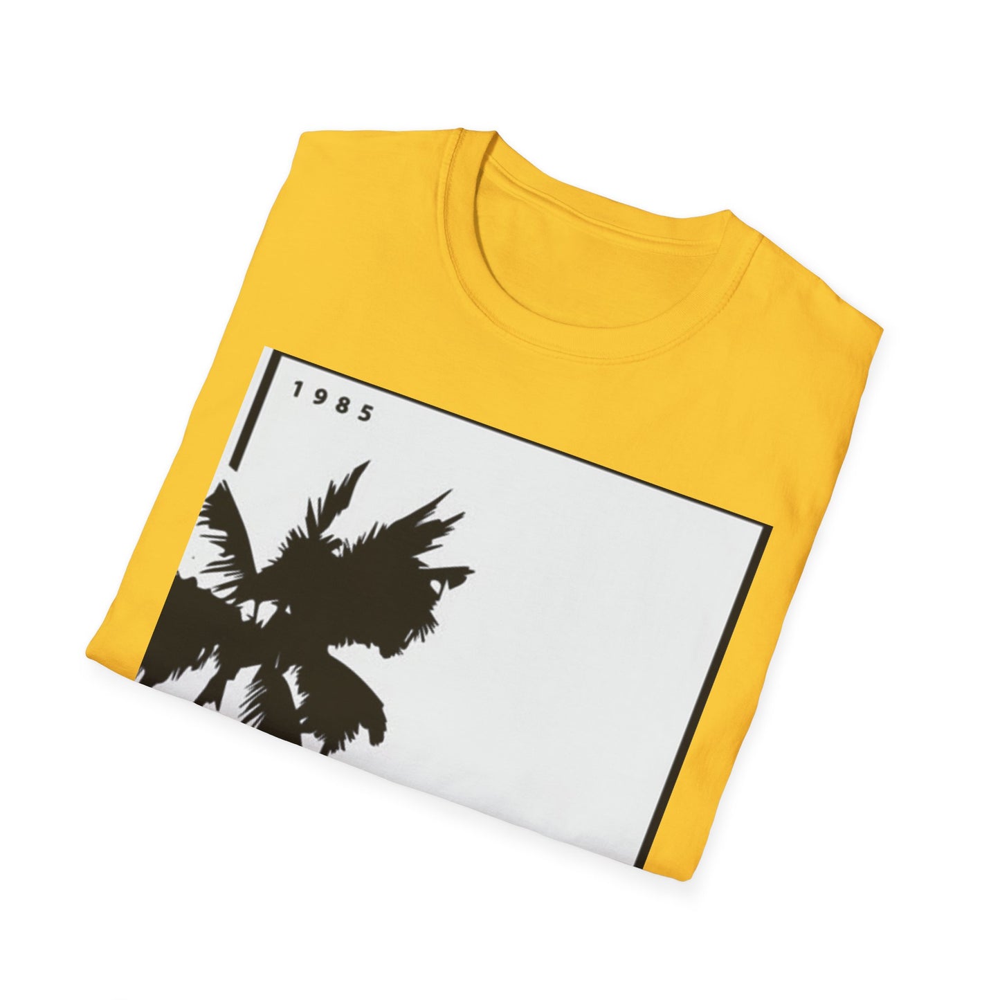 Tropical Palm Graphic Tee - Vintage Summer Vibes, Vacation Shirt, Unisex Casual Wear, Gift for Beach Lovers, 1985 Design