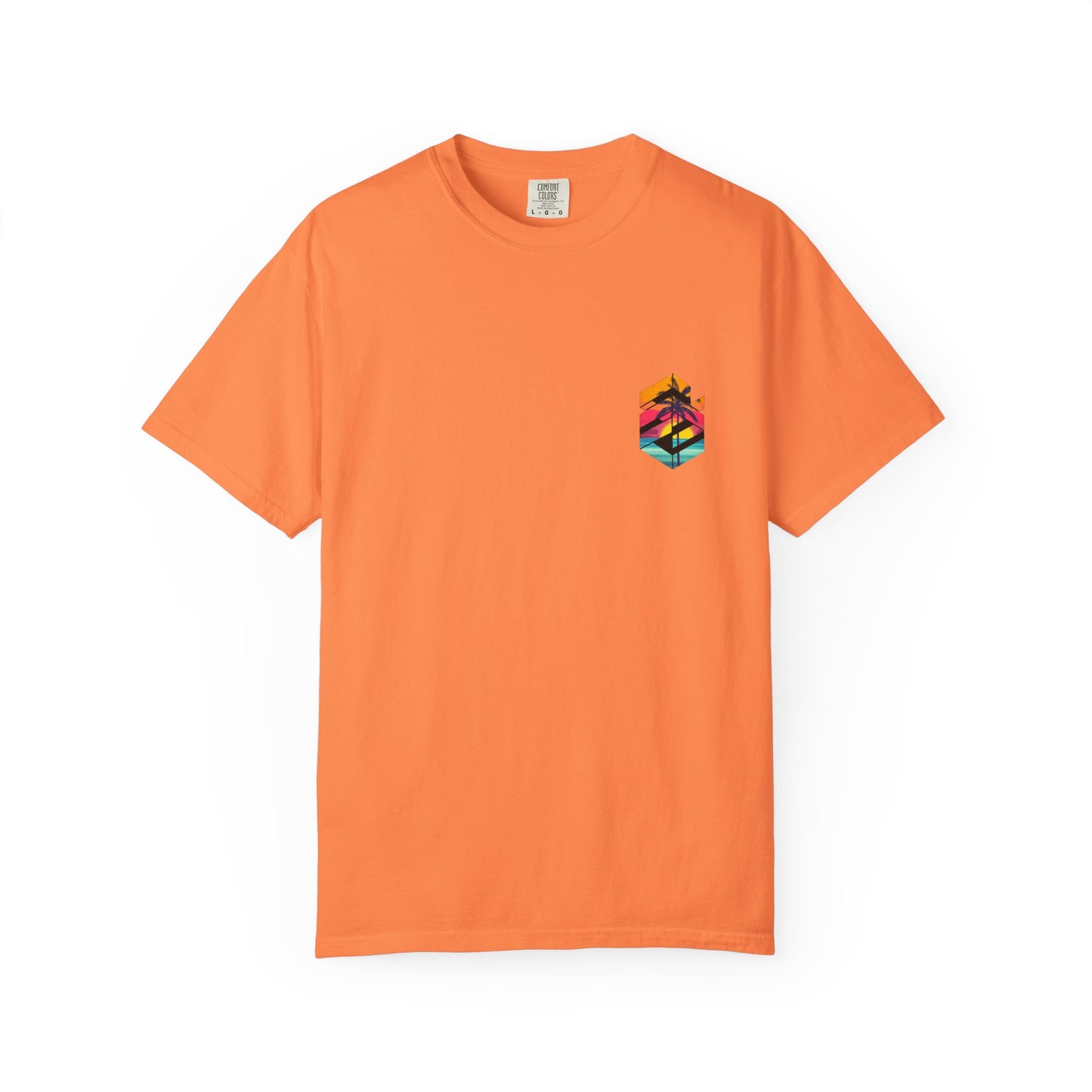 Tropical Sunset Unisex T-Shirt | Beach Vibes & Relaxation