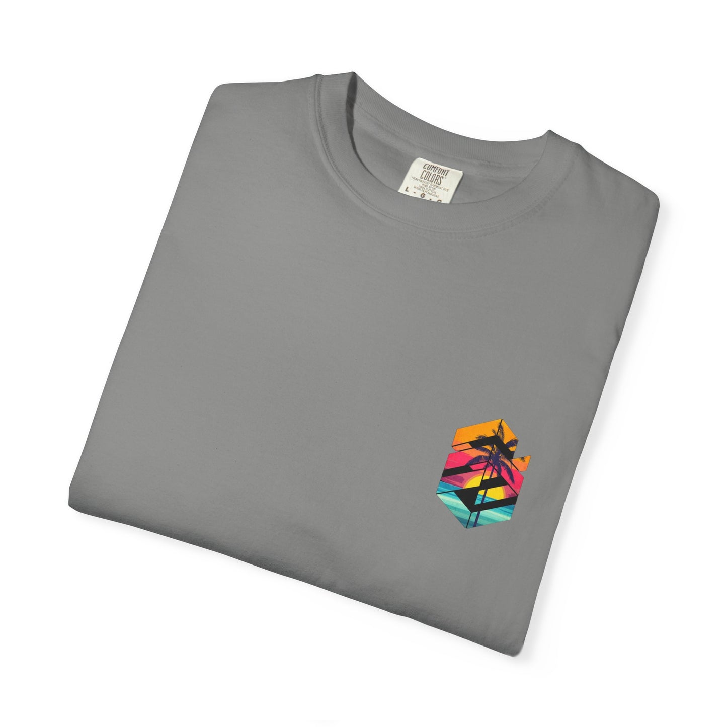 Tropical Sunset Unisex T-Shirt | Beach Vibes & Relaxation