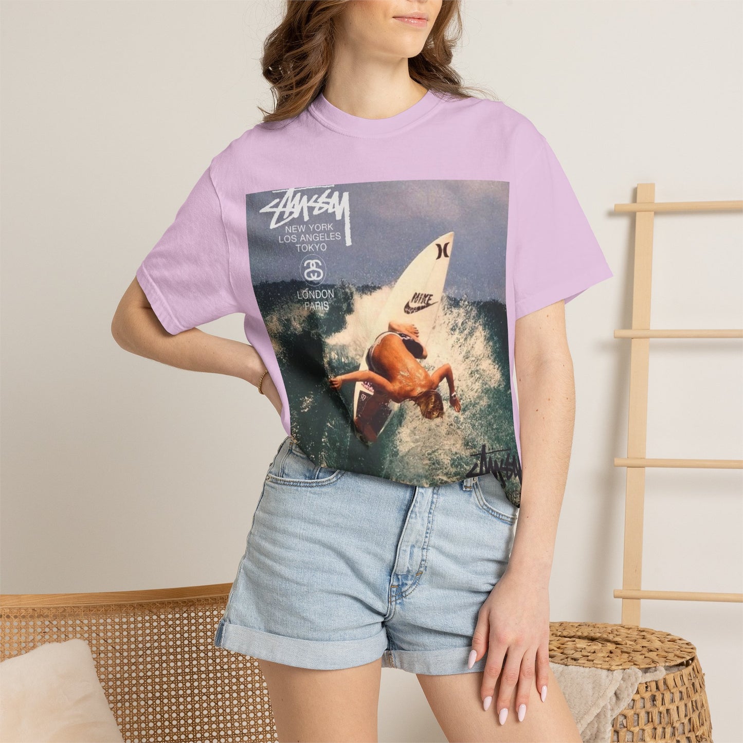 Surf Photo Tee — Vintage Surfer Graphic T-Shirt