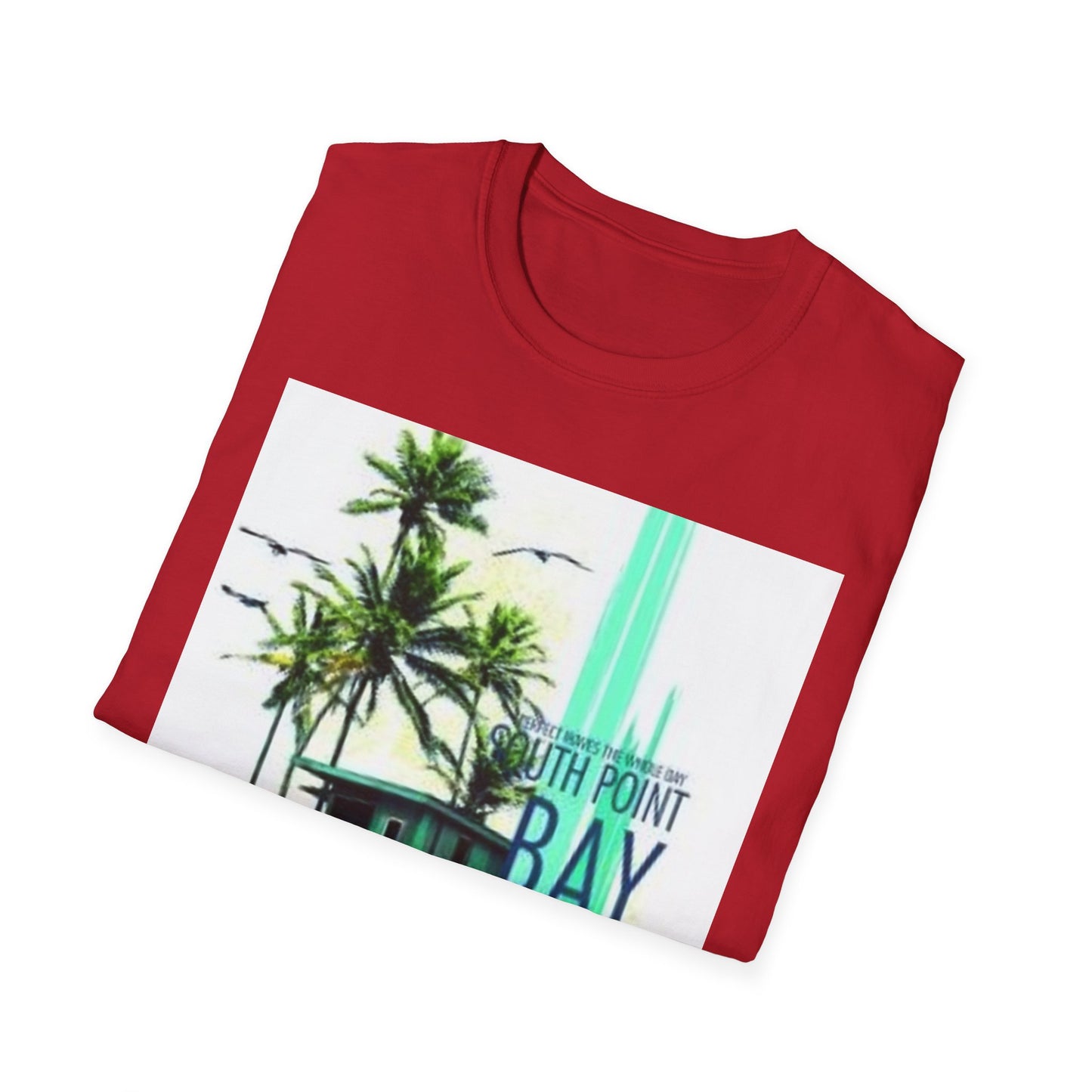 South Point Bay Graphic Tee | Unisex Softstyle T-Shirt, Beach Vibes, Casual Wear, Summer Fashion, Gift for Him or Her