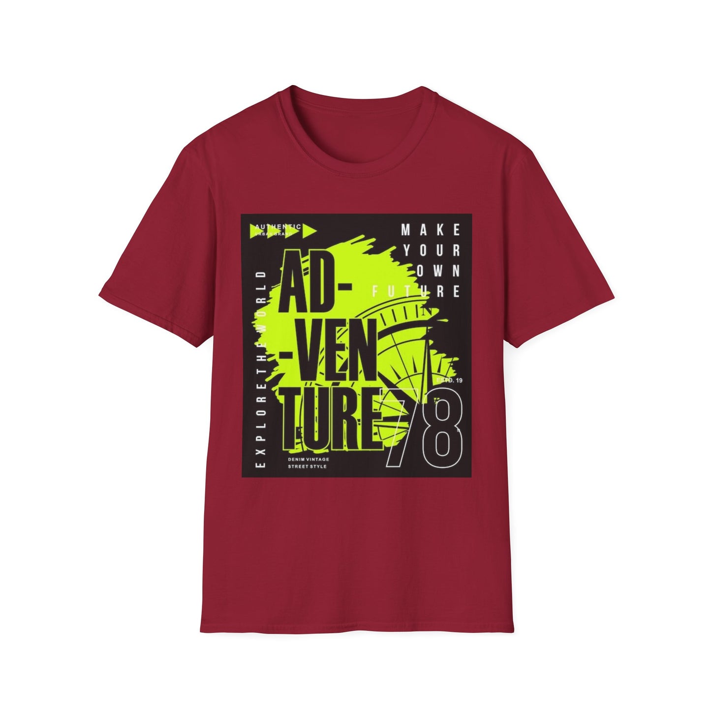 Adventure-Themed Unisex T-Shirt | Explore Life & Create Your Own Adventure, Travel Tees, Outdoor Apparel, Gifts for Explorers, Casual Wear