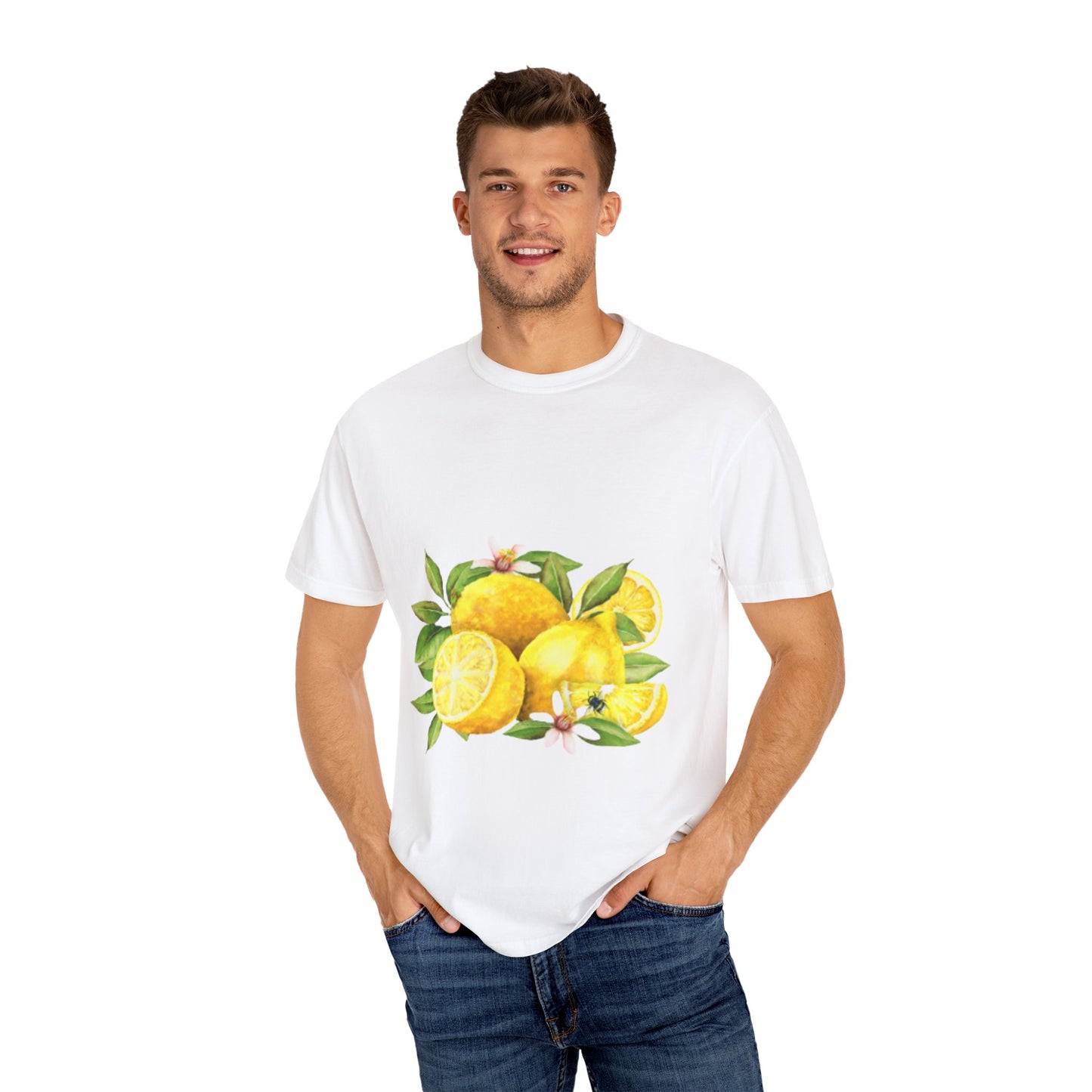 Citrus Lemon Graphic T-Shirt - Unisex, Summer Vibes, Perfect Gift
