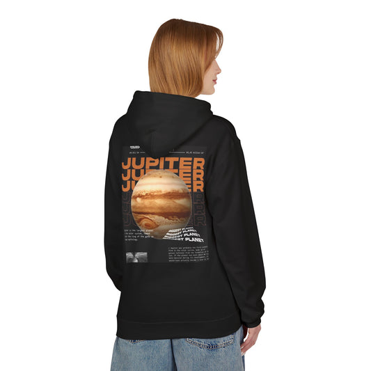 Cosmic Jupiter Fleece Hoodie - Unisex Softstyle Comfort