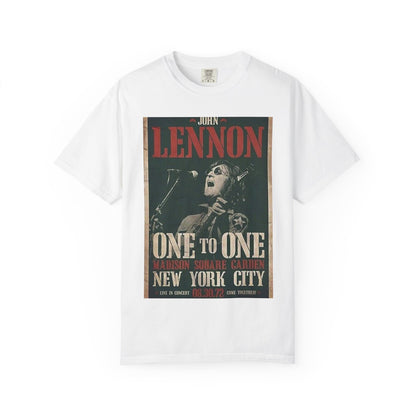 Vintage John Lennon Concert T-Shirt -  One to One, New York City