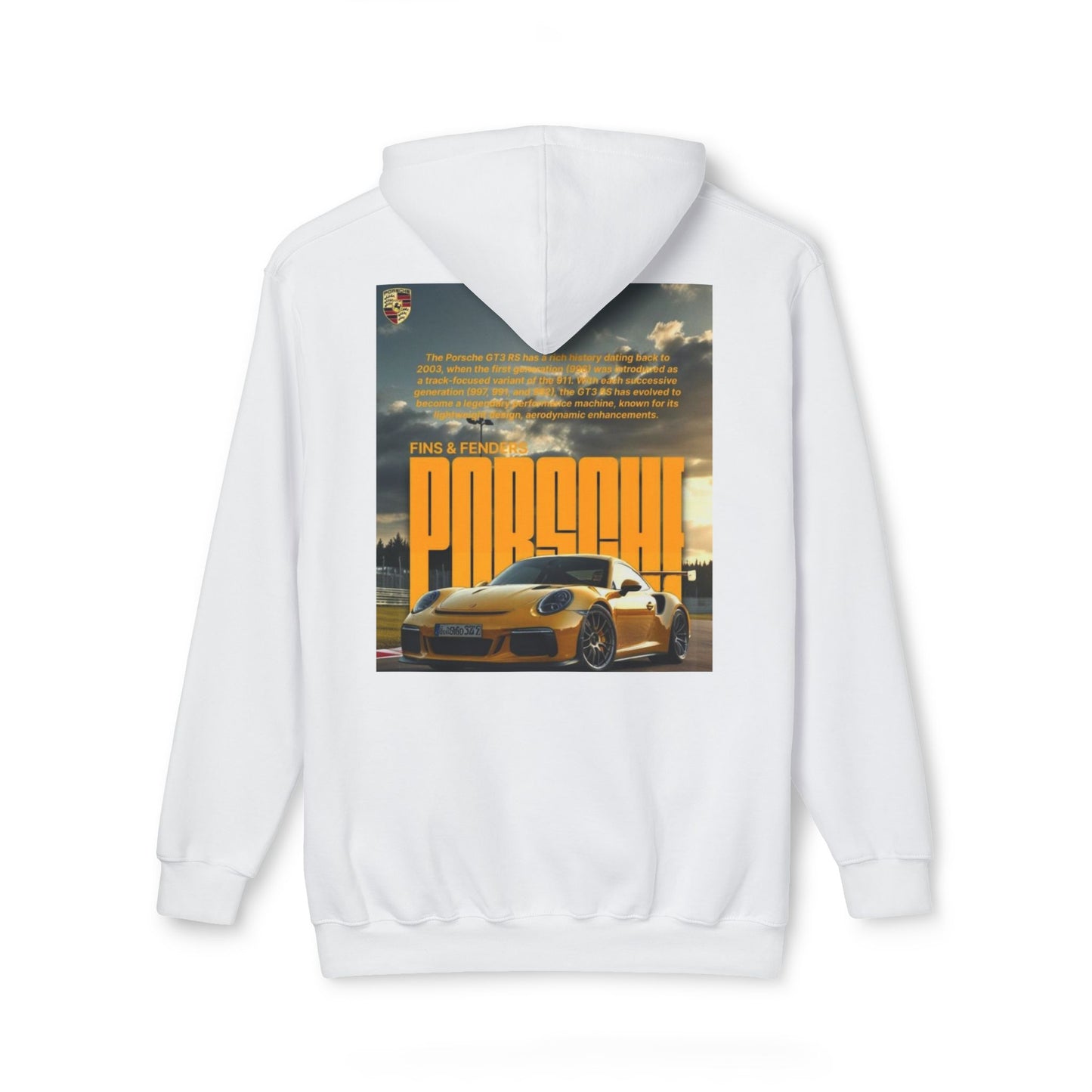 Unisex Hooded Sweatshirt - Porsche Fins & Fenders Collection