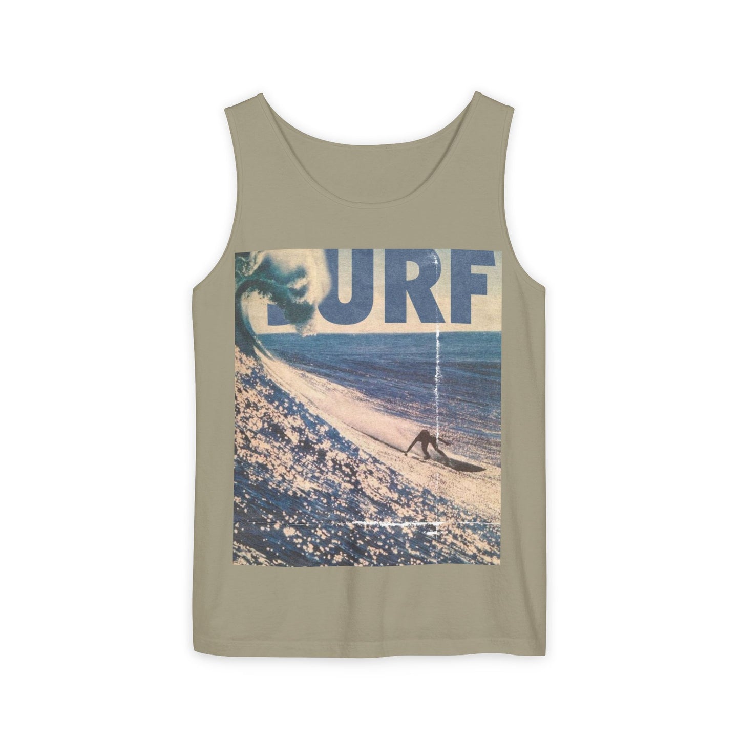 Surf Vintage Tank Top – Retro Beach Surfing Graphic