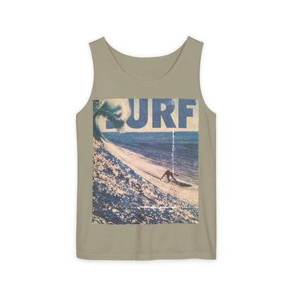 Surf Vintage Tank Top – Retro Beach Surfing Graphic