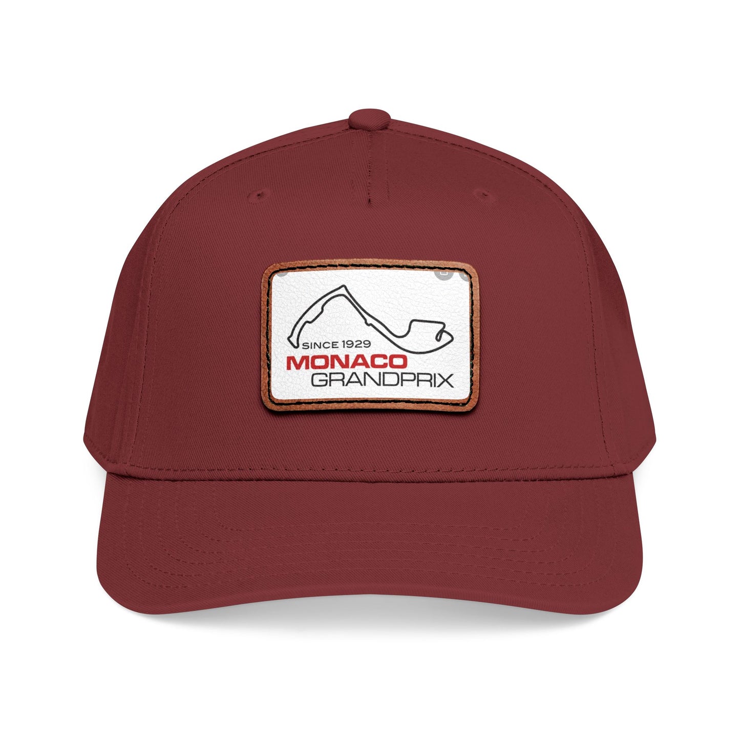 Monaco Grand Prix Leather Patch Baseball Cap