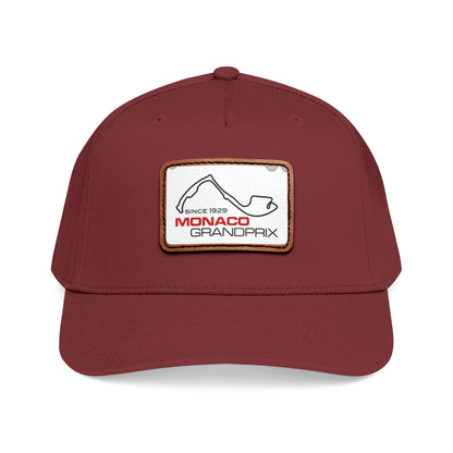 Monaco Grand Prix Leather Patch Baseball Cap