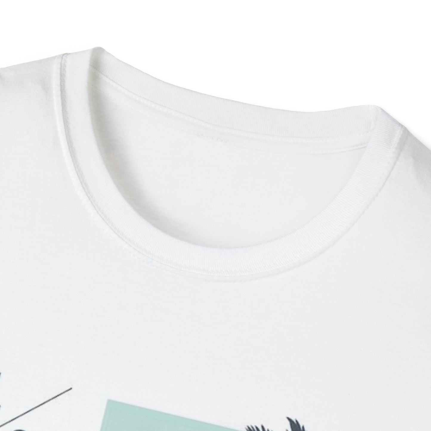 Summer Vibe Unisex Softstyle T-Shirt - Pacific Time Graphic Tee