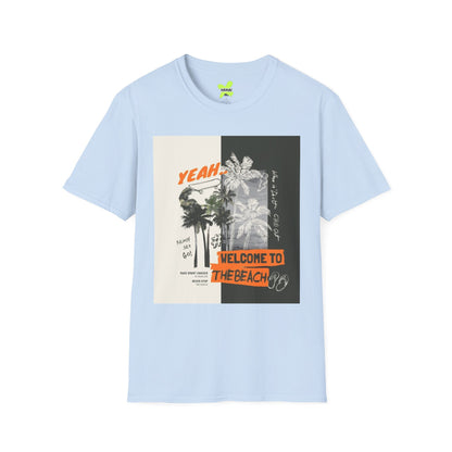 Beach Vibes Graphic Tee, Summer T-Shirt, Unisex Casual Wear, Vacation Shirt, Gift for Beach Lovers