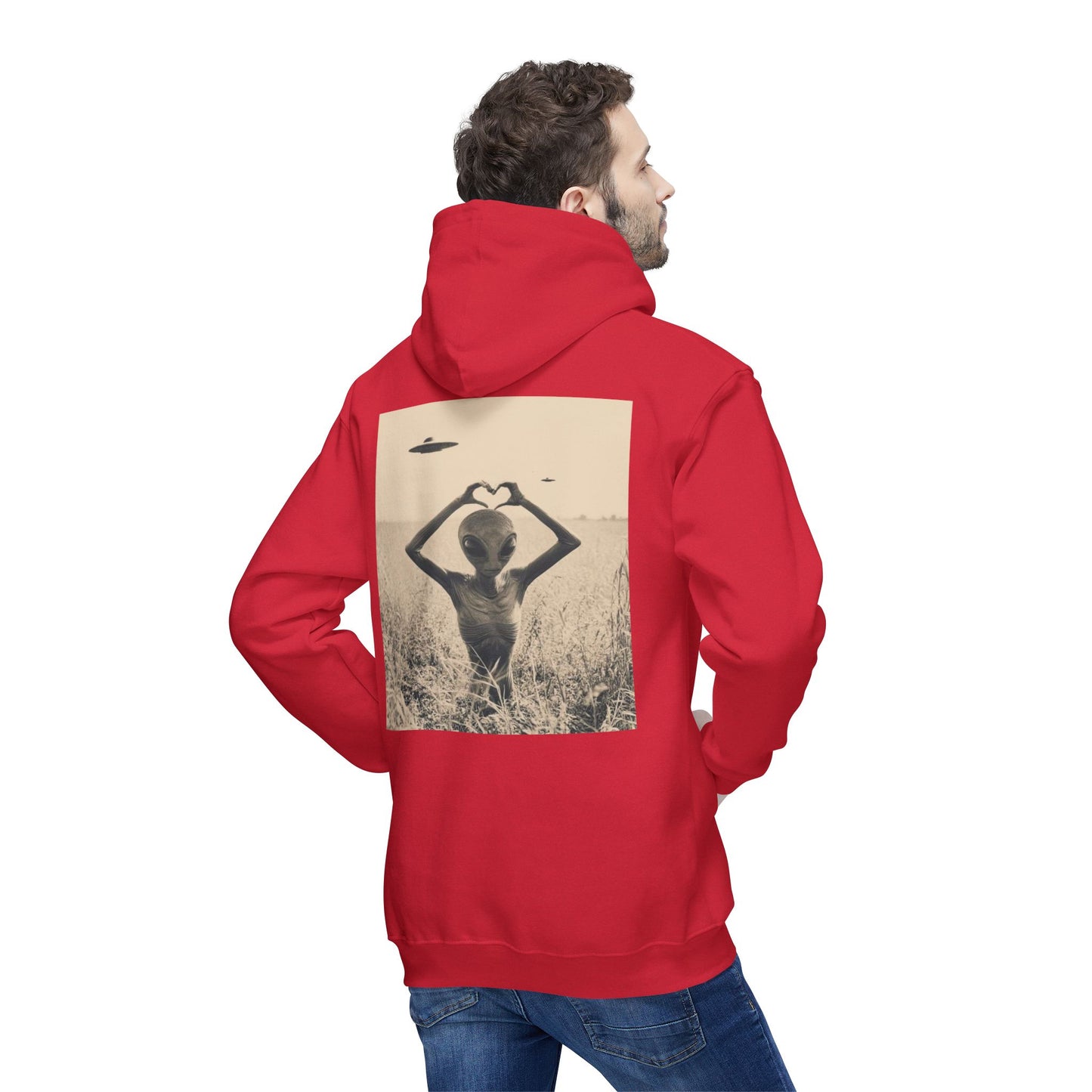 Unisex Hooded Sweatshirt, Made in US