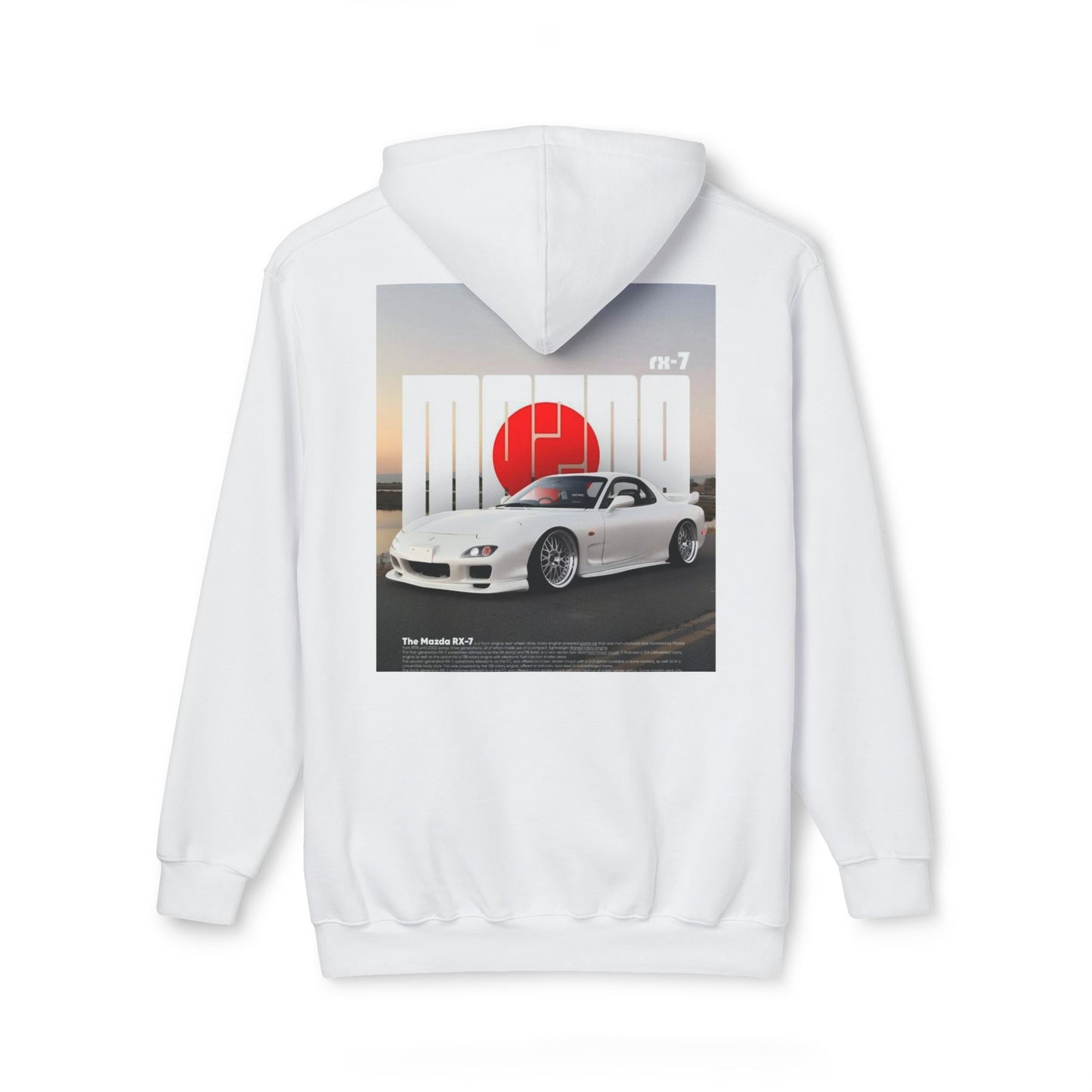 Unisex Hooded Sweatshirt, Made in US