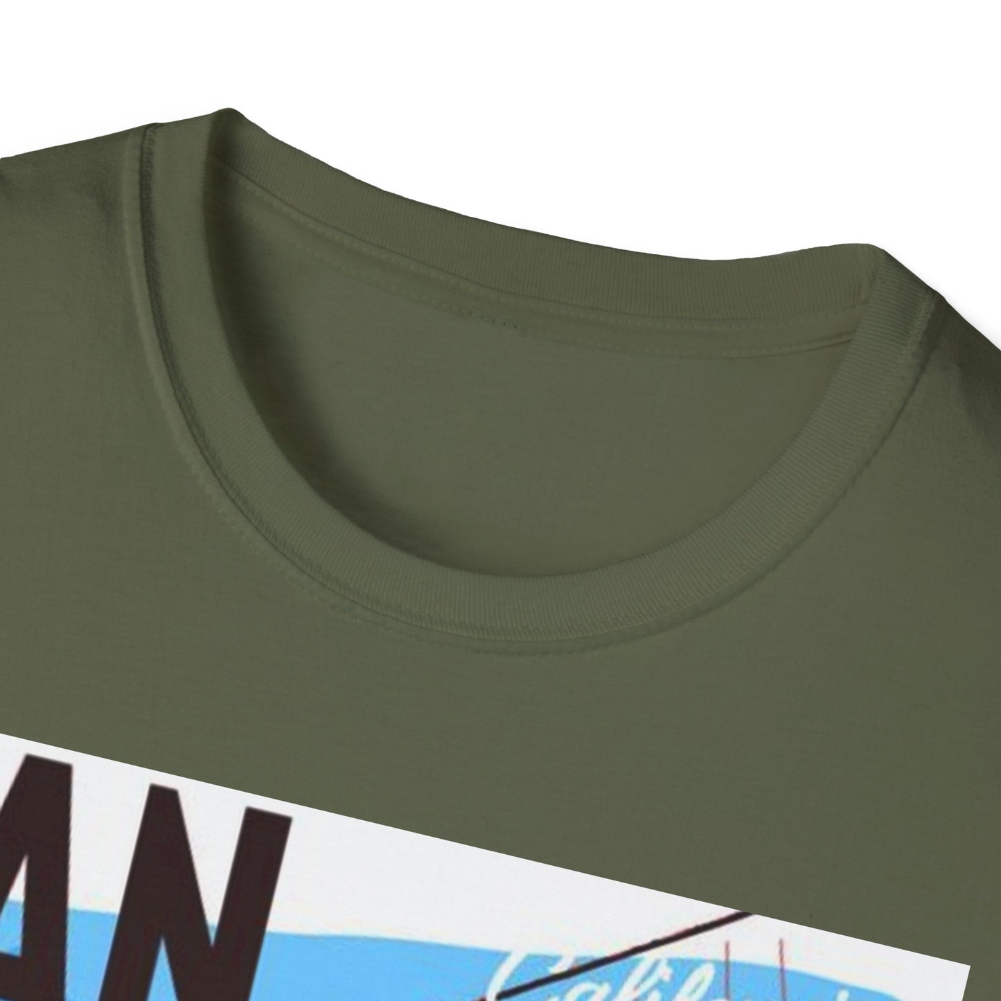 San Francisco Graphic Unisex Softstyle T-Shirt - California Vibe, Perfect for Beach Lovers