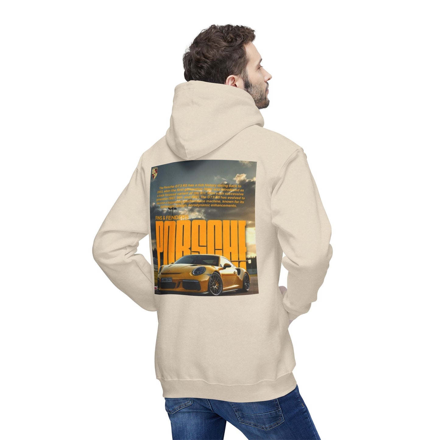 Unisex Hooded Sweatshirt - Porsche Fins & Fenders Collection