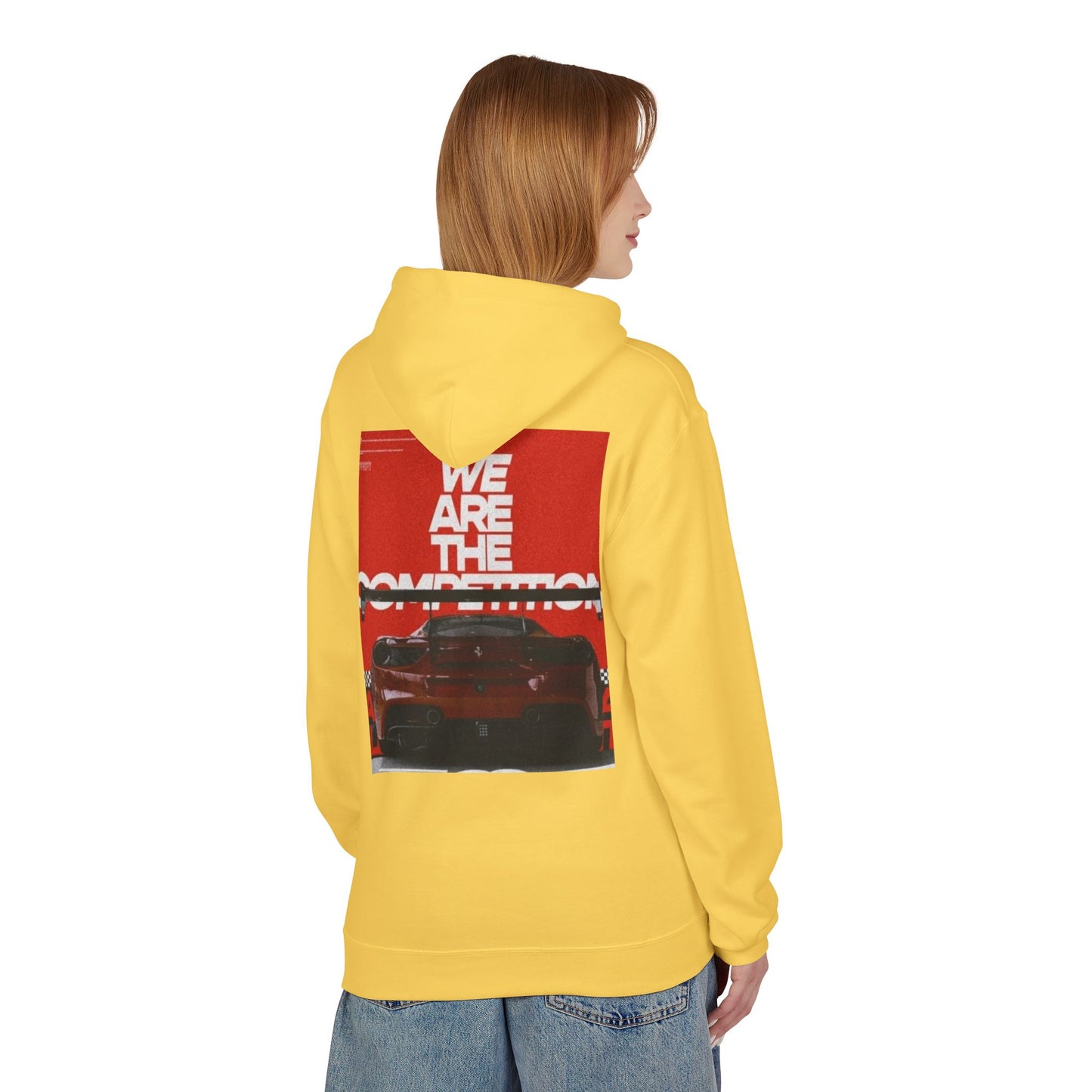 Unisex Fleece Hoodie - 'We Are The Competition' Car Design