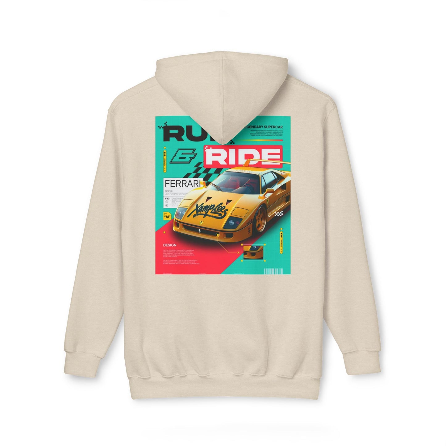 Unisex Hooded Sweatshirt, Made in US