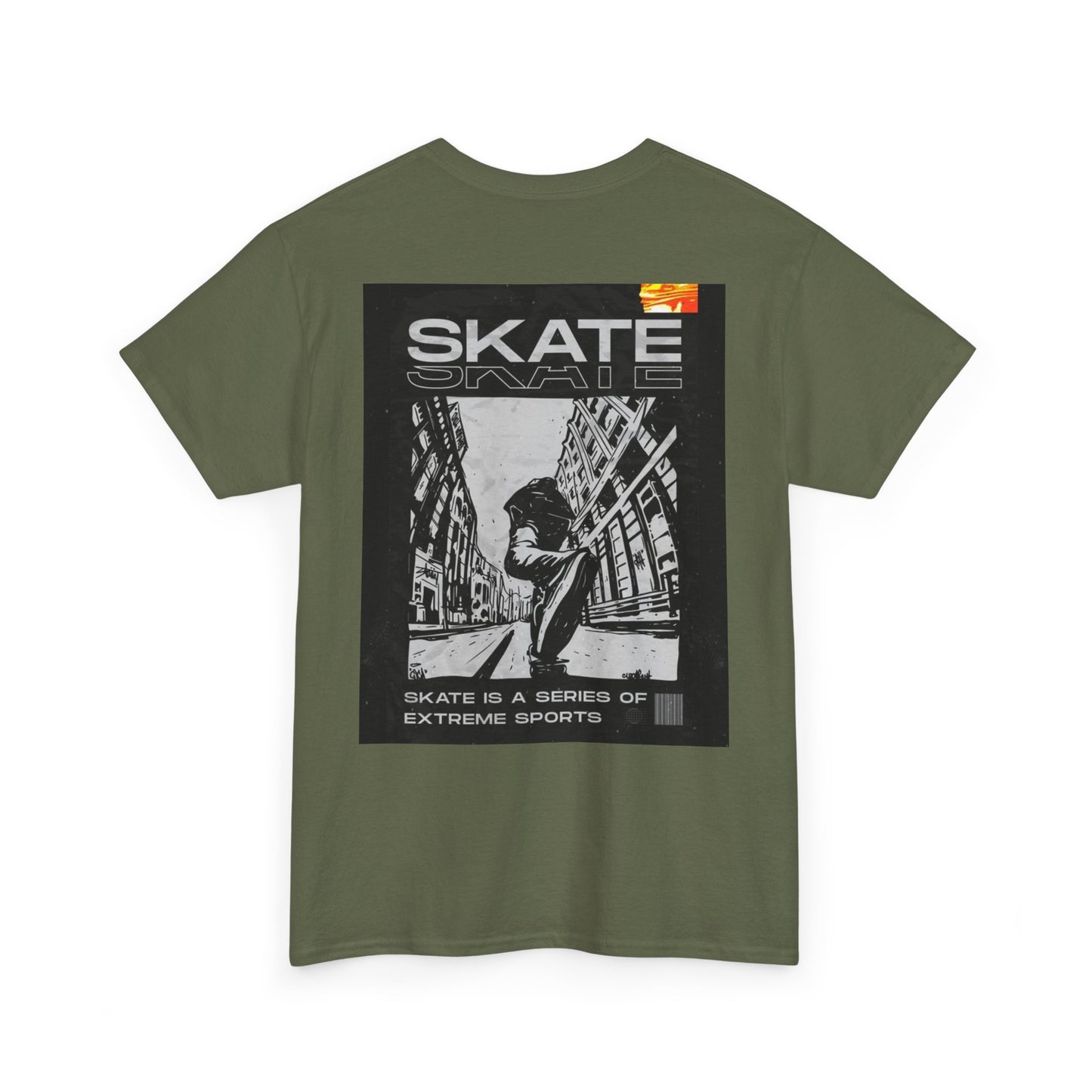 Skate Graphic Tee — Urban Skateboard Poster Shirt