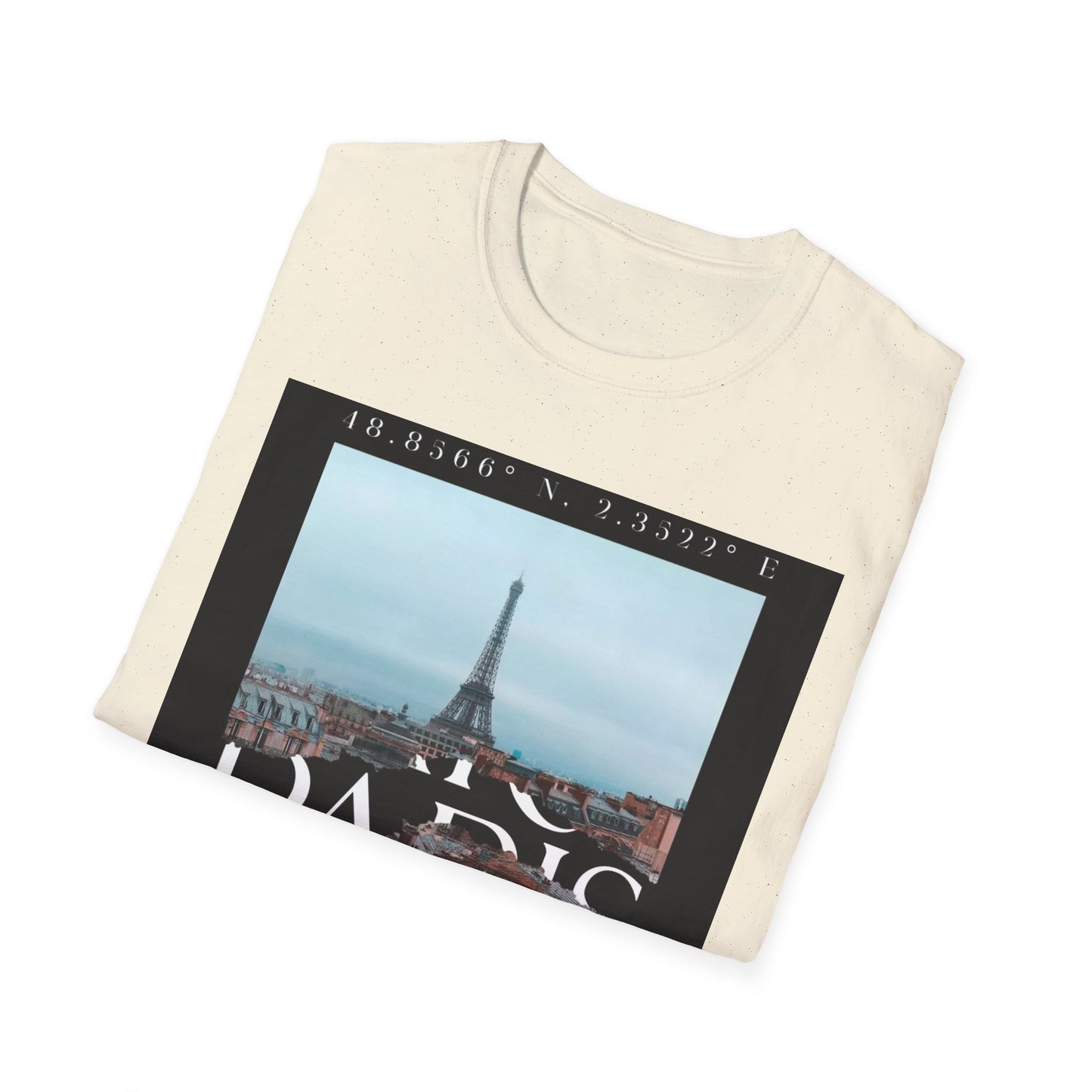 Paris Eiffel Tower Photo Tee — "Paris Paris" Graphic T-Shirt