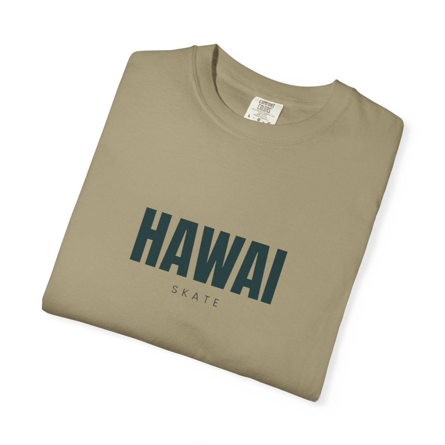Hawaii Garment-Dyed Unisex T-shirt - Casual Beachwear, Travel Souvenir, Summer Vibes, Gift for Him/Her, Retro Style
