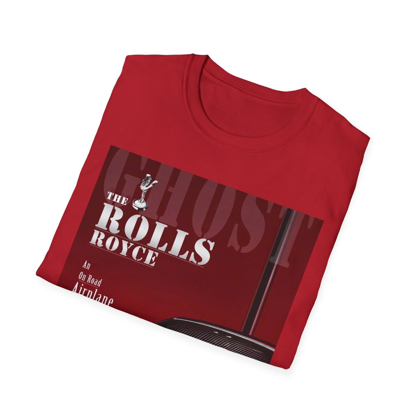 Luxury Car Graphic T-Shirt - Rolls Royce Design