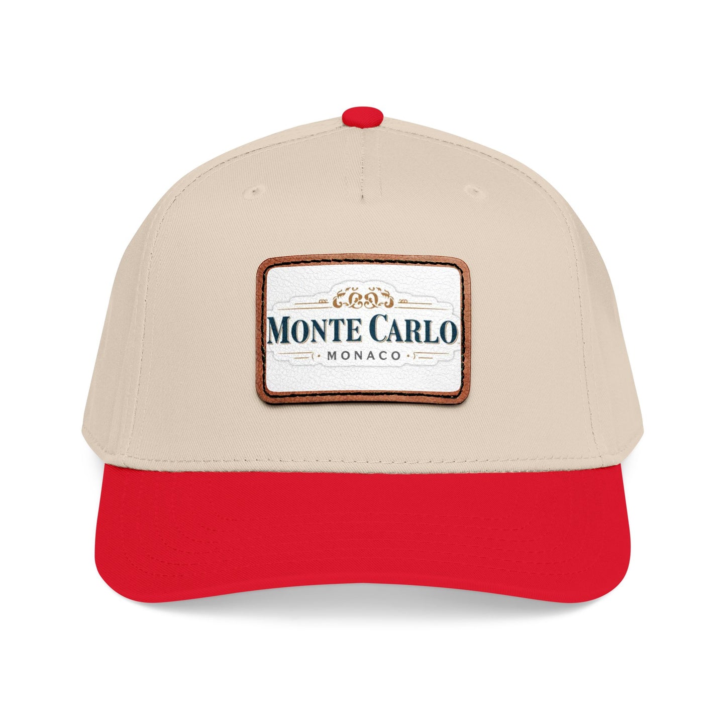 Monte Carlo Leather Patch Baseball Cap