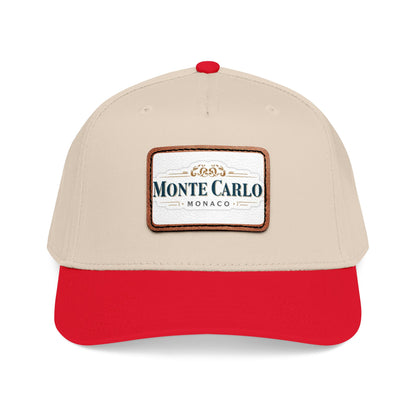 Monte Carlo Leather Patch Baseball Cap