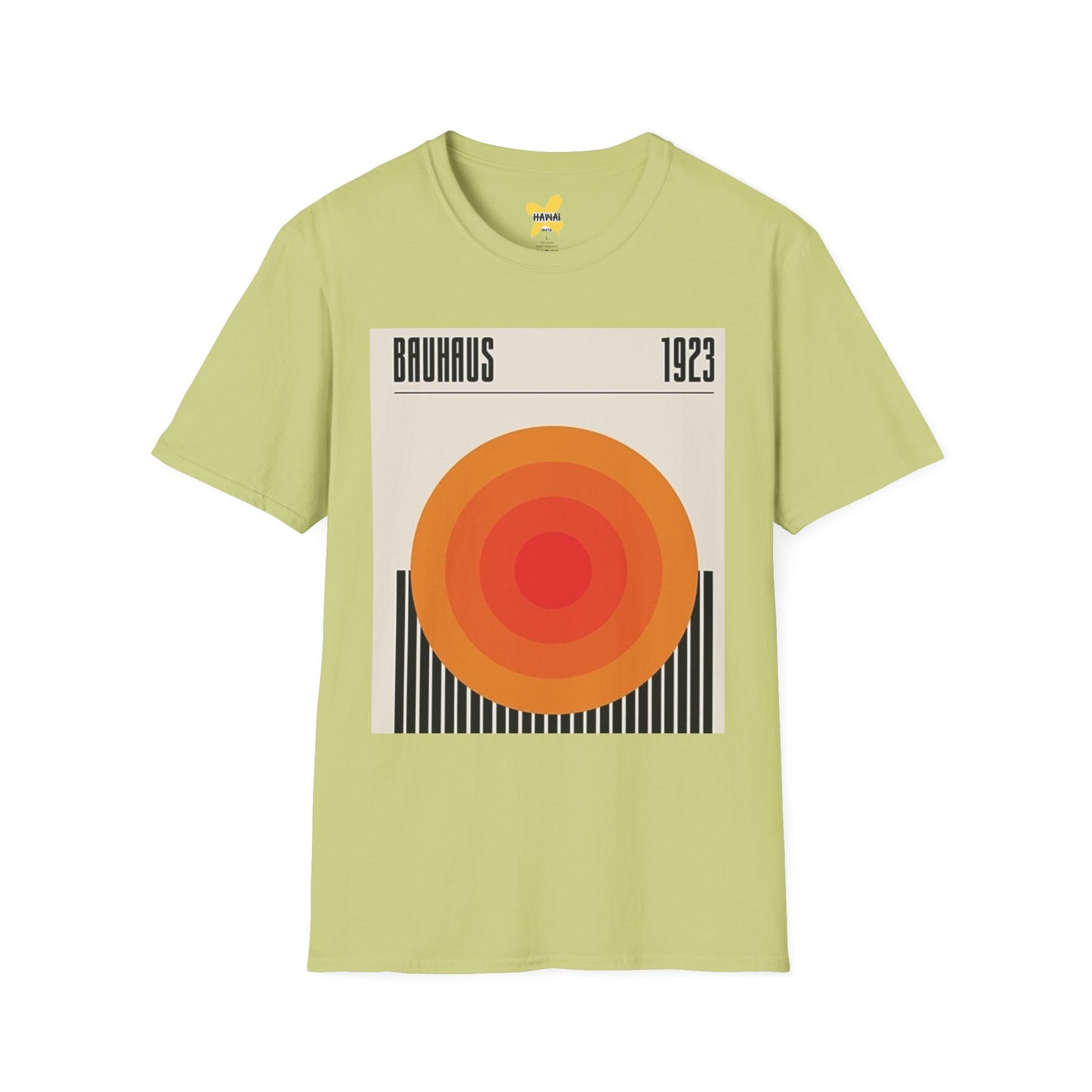 Retro Bauhaus 1923 Unisex Softstyle T-Shirt - Vintage Graphic Tee
