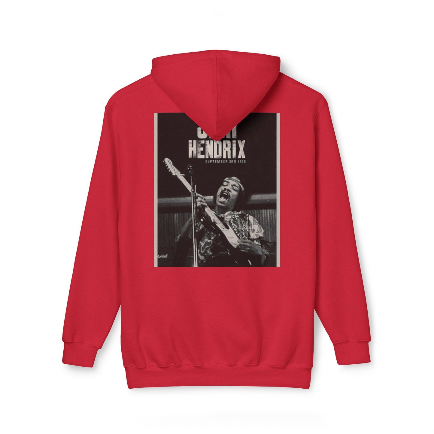 Jimi Hendrix Unisex Hooded Sweatshirt - Vintage Rock Style