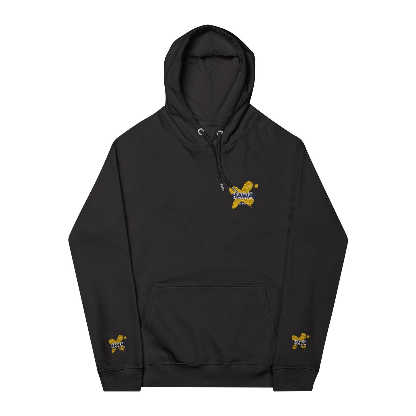 Unisex Eco Raglan Hoodie (Embroidery)