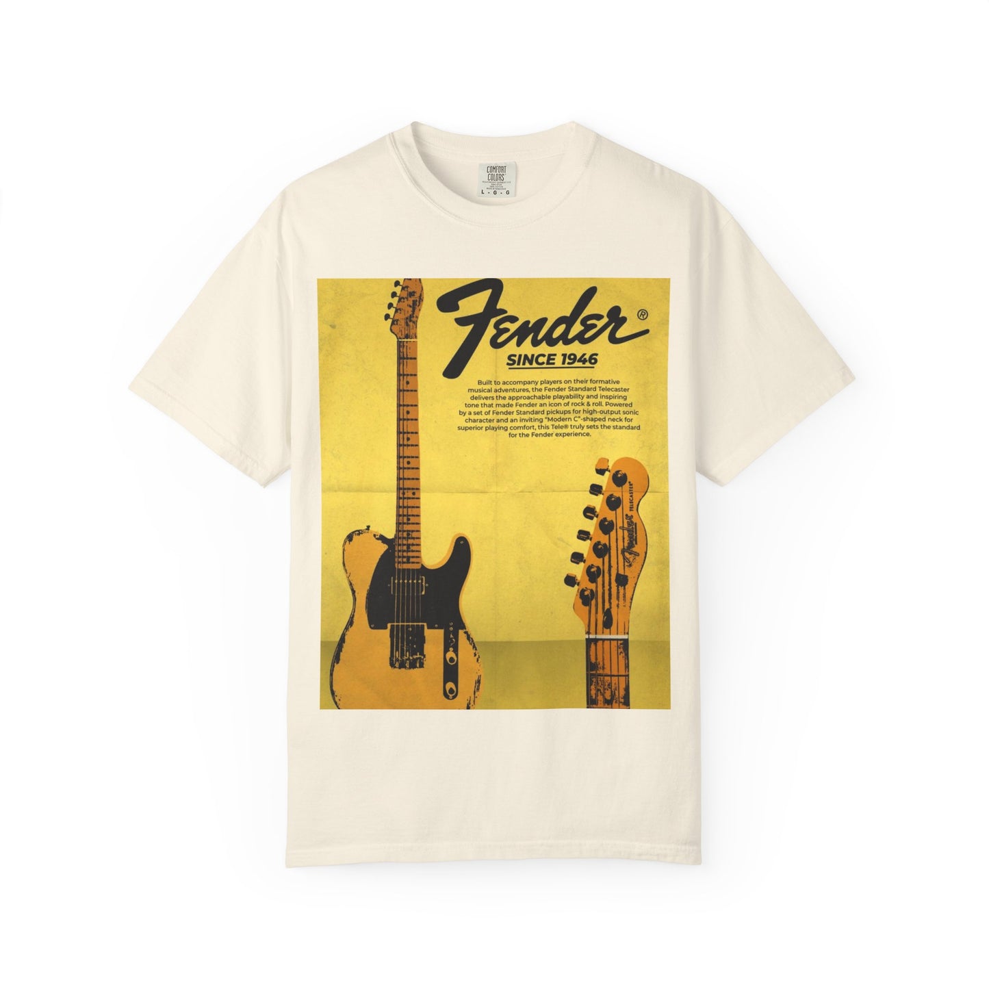 Fender Vintage Guitar T-Shirt — Since 1946 Graphic Tee