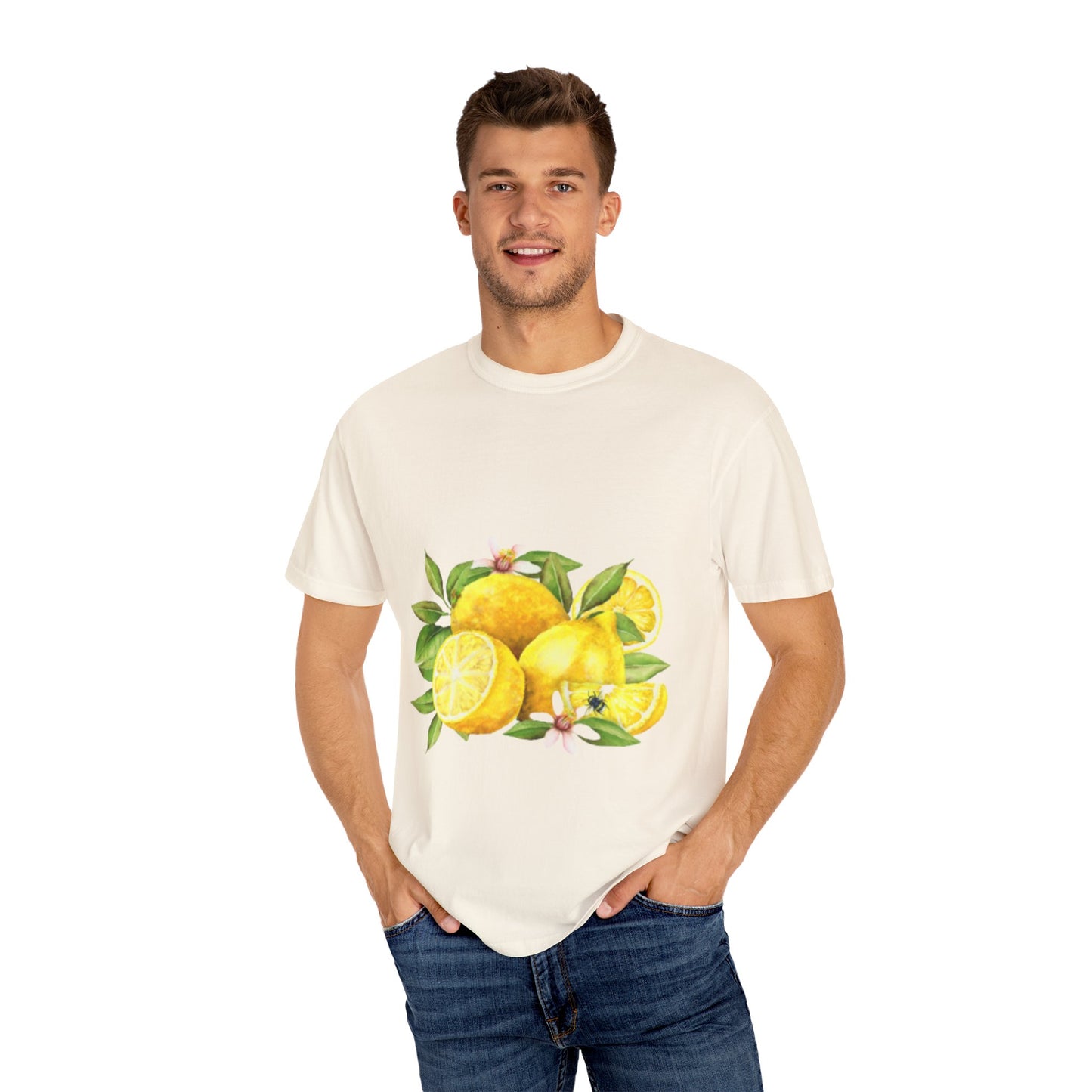 Citrus Lemon Graphic T-Shirt - Unisex, Summer Vibes, Perfect Gift