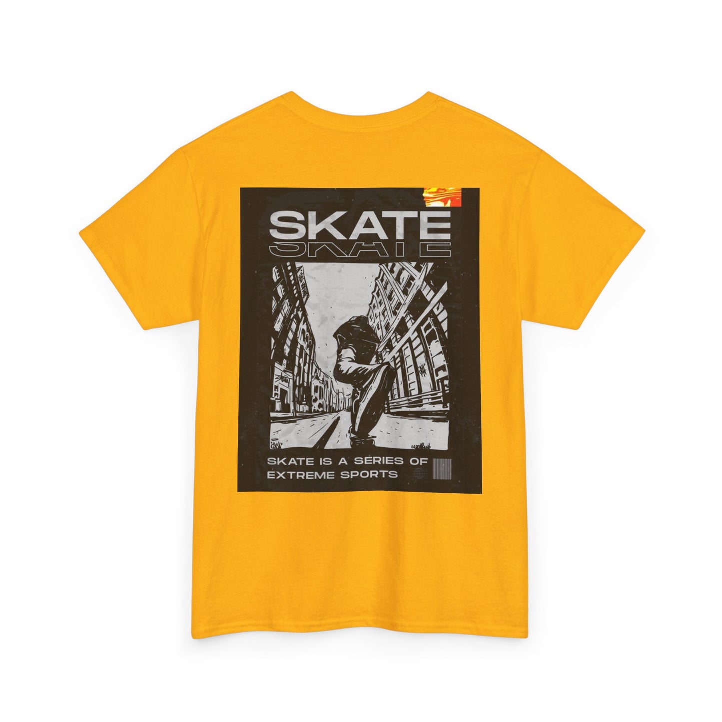 Skate Graphic Tee — Urban Skateboard Poster Shirt