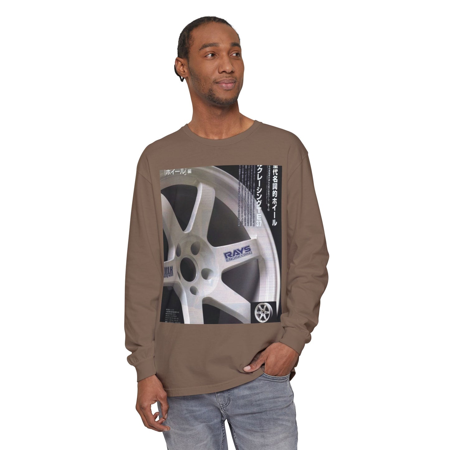Rays Wheel Graphic Long Sleeve Tee