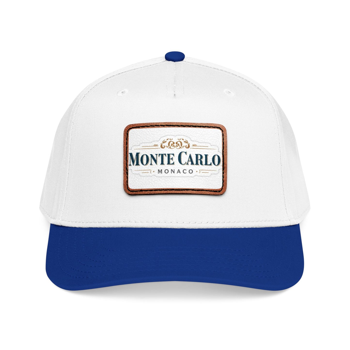 Monte Carlo Leather Patch Baseball Cap