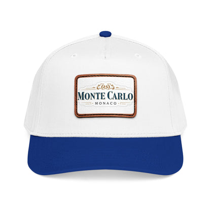 Monte Carlo Leather Patch Baseball Cap