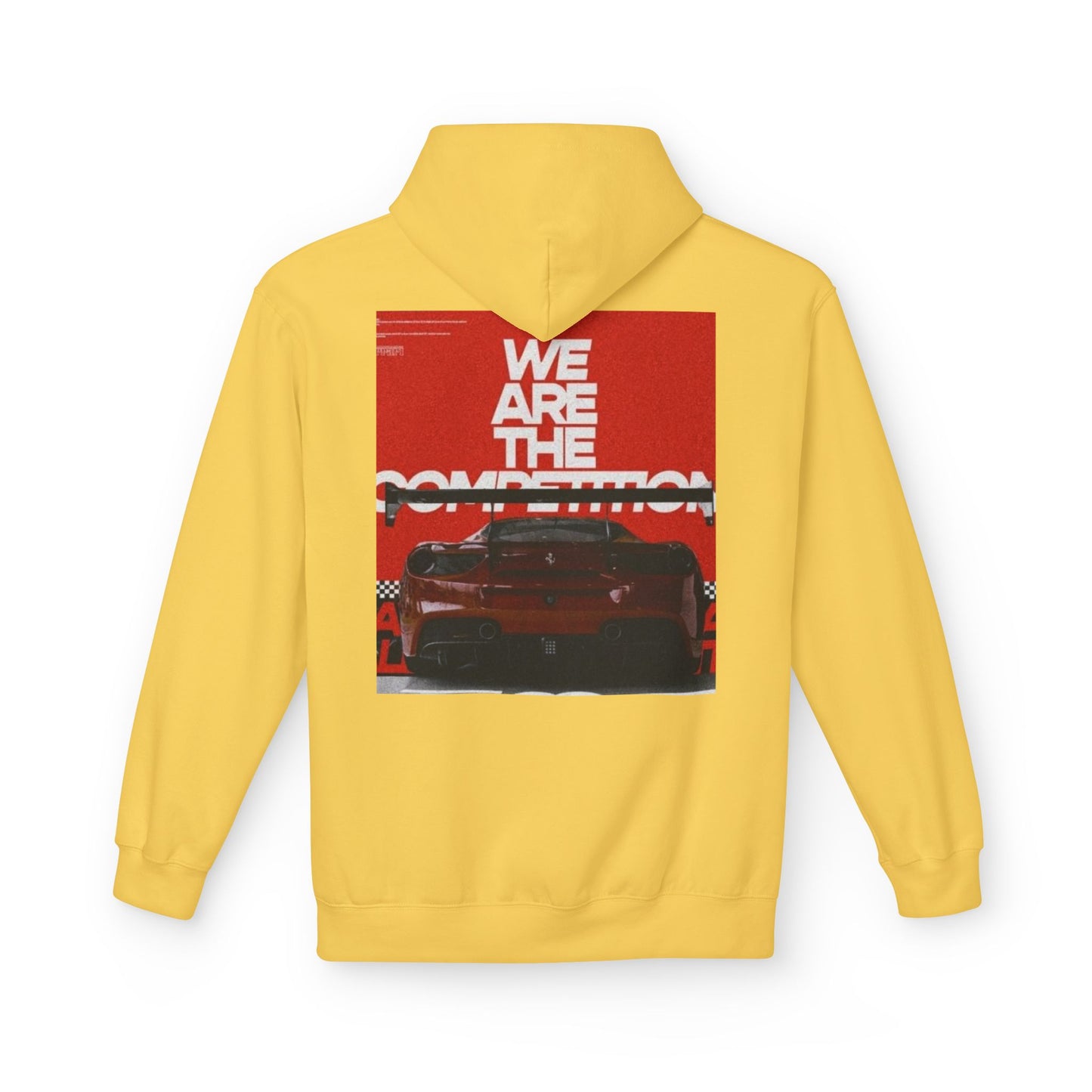 Unisex Fleece Hoodie - 'We Are The Competition' Car Design