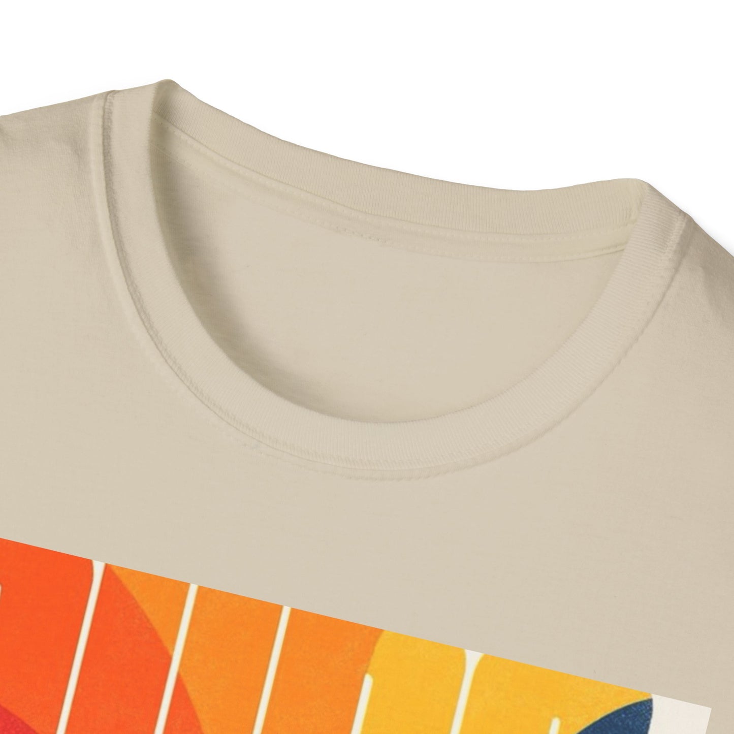 Retro Surf Unisex Softstyle T-Shirt - Vintage Beach Vibes