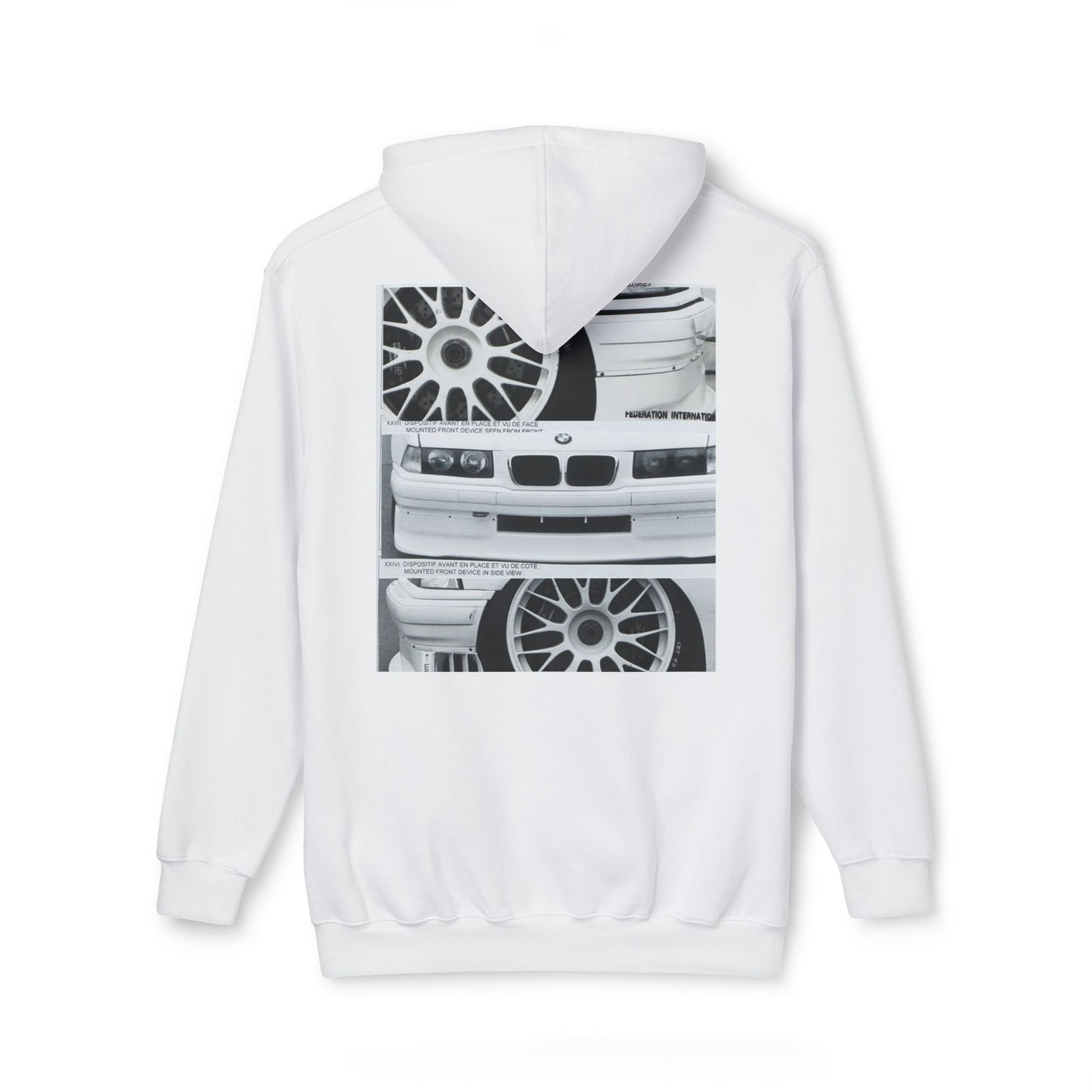 Unisex Hooded Sweatshirt, Made in US