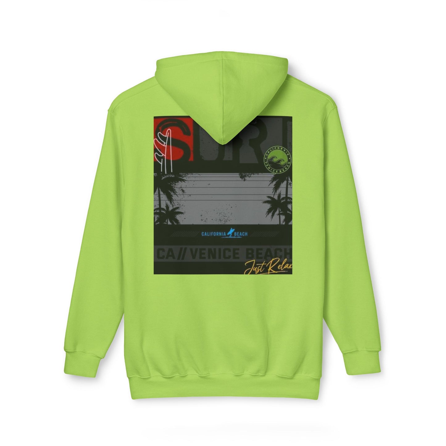 Surfer Vibes Unisex Hooded Sweatshirt, Beachwear, Gift for Surfers, Casual Hoodie, Summer Fashion, Adventure Apparel, Coastal Style