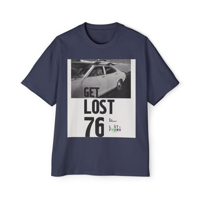 Get Lost 76 Tee — Vintage Car Graphic Oversized T‑Shirt