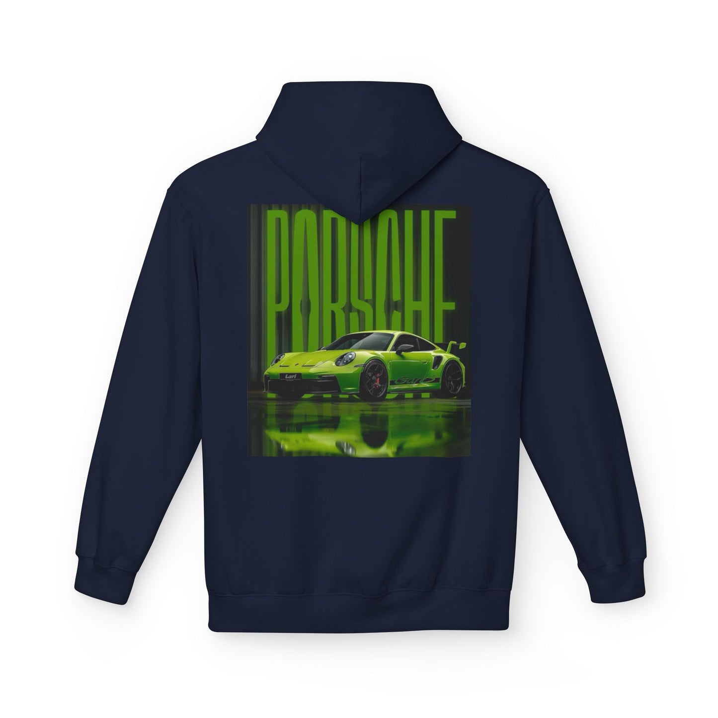 Unisex Midweight Porsche Fleece Hoodie - Automotive Enthusiast Apparel