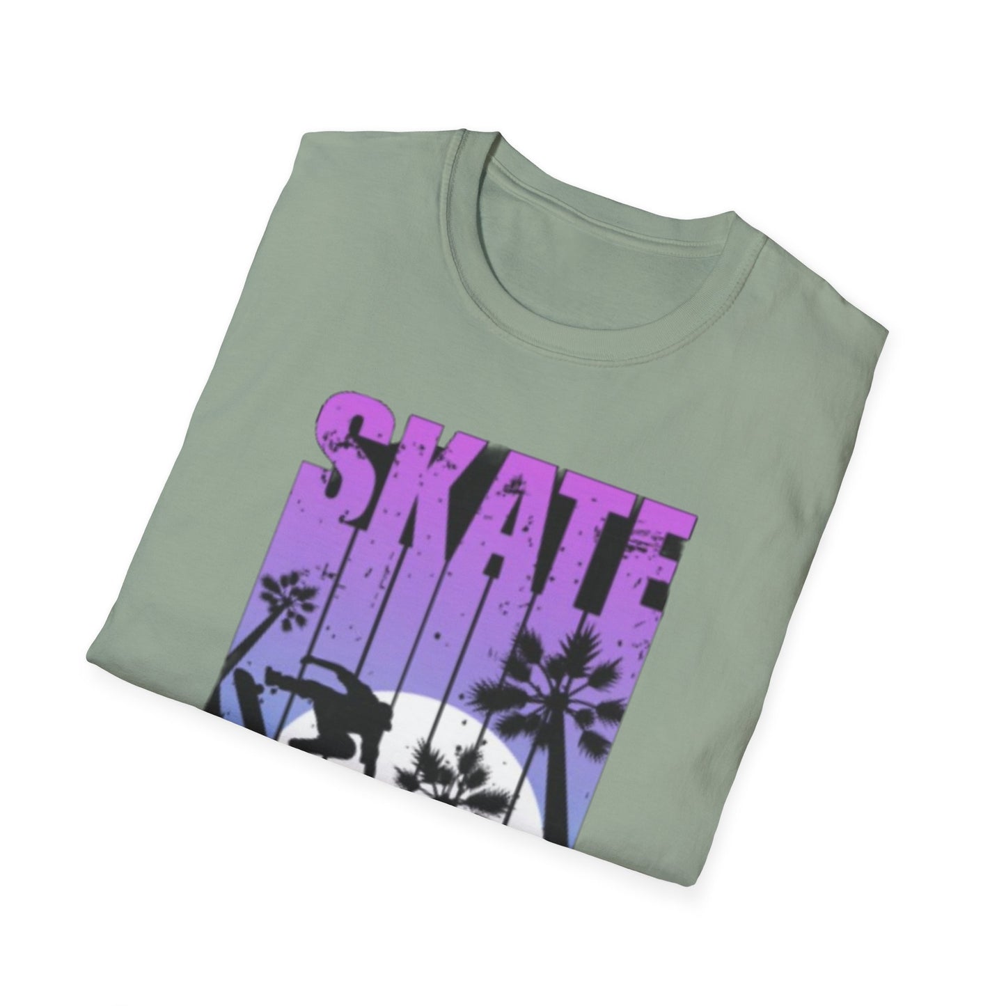 Skate Extreme Unisex Softstyle T-Shirt - Vibrant Graphic Tee for Skate Enthusiasts