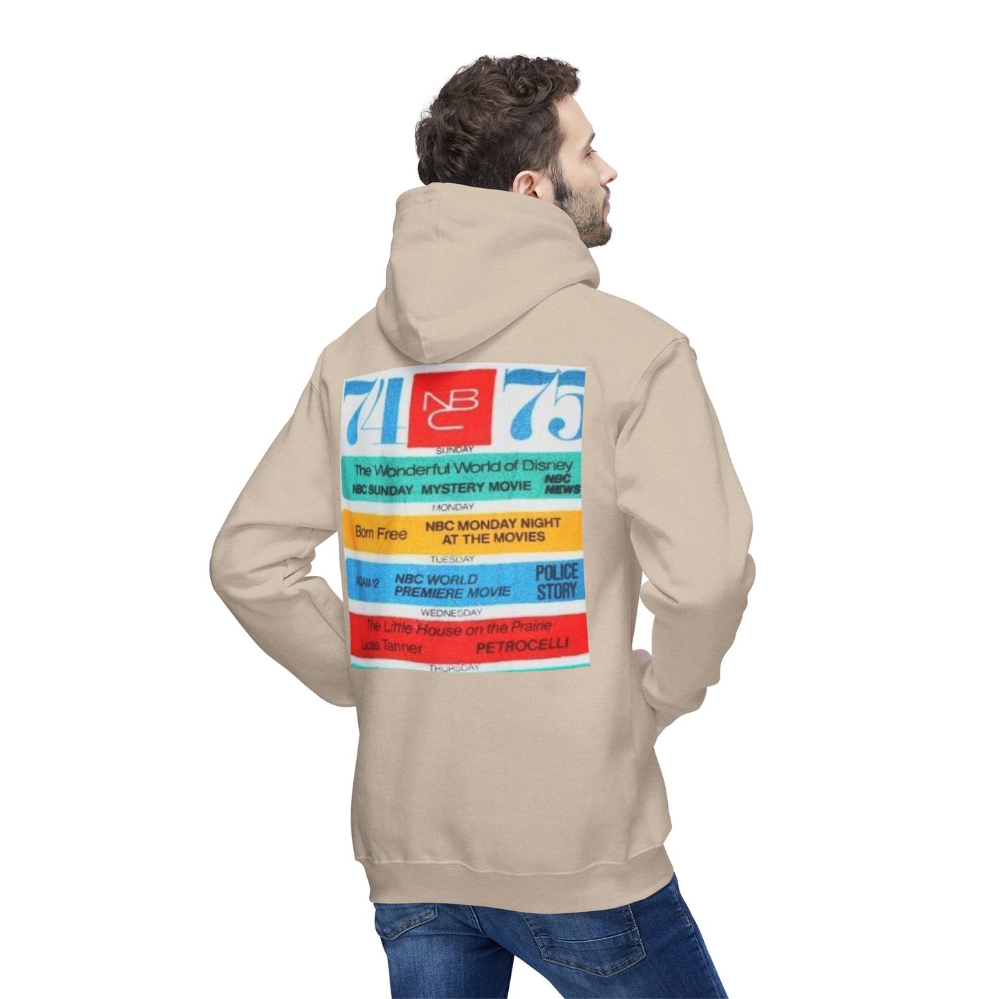 Retro Movie Night Unisex Hooded Sweatshirt - Perfect for Film Lovers