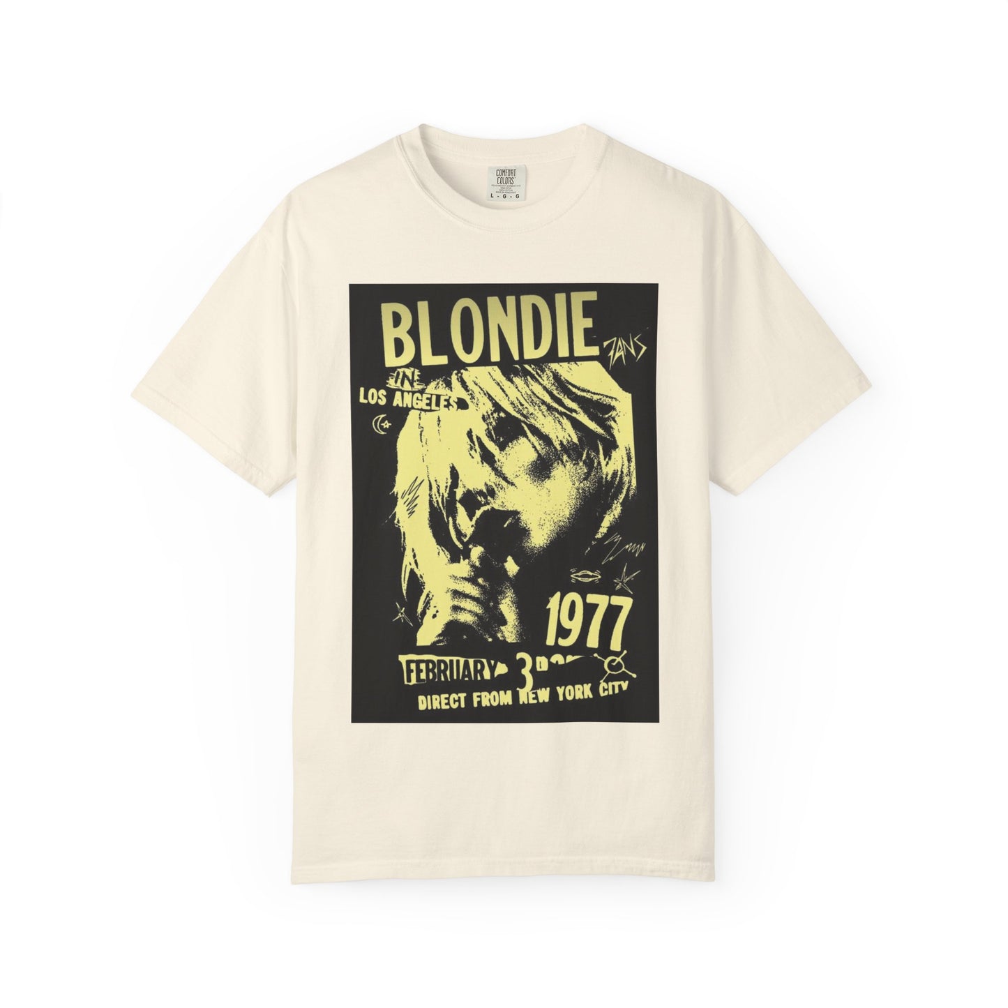 Vintage Blondie Concert T-Shirt - Unisex Garment-Dyed Tee