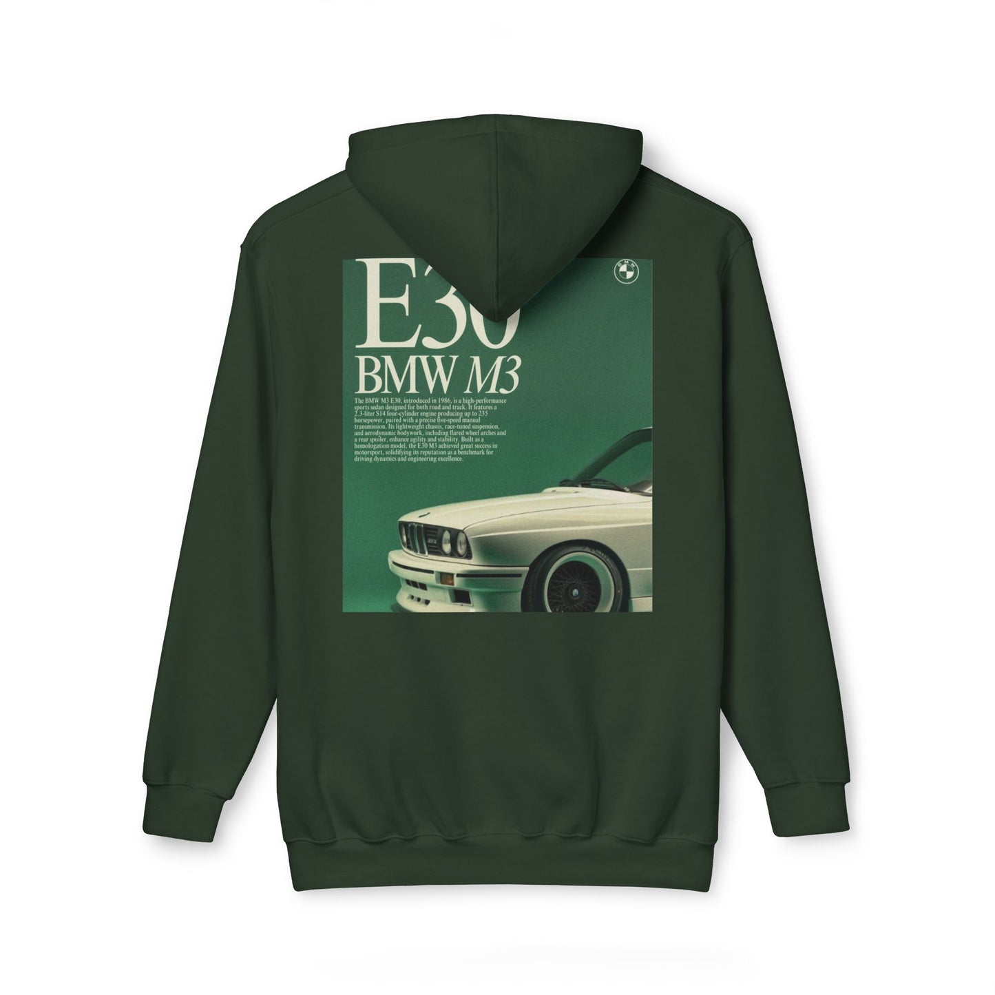 Retro BMW M3 Unisex Hoodie - Made in the USA